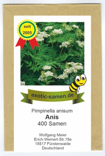 Anis bienenweide - anis,